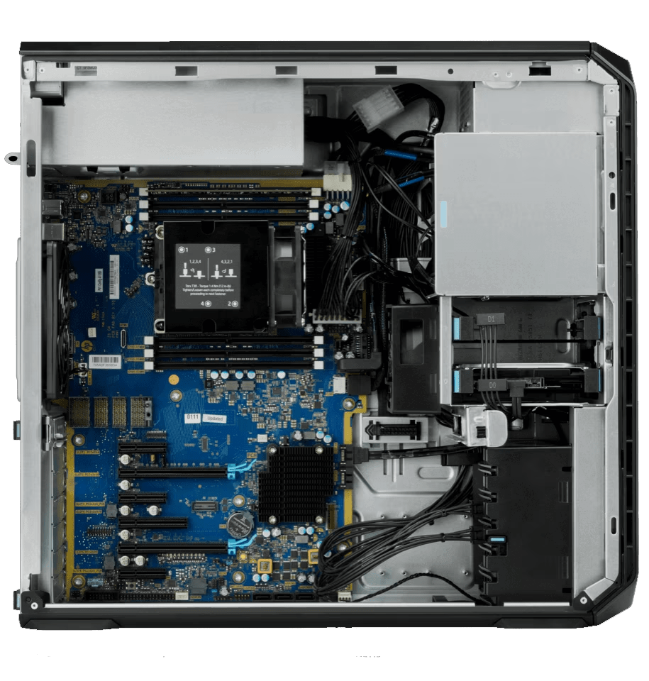 hp z6 internal view